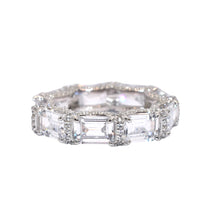 Emerald Cut Band Ring