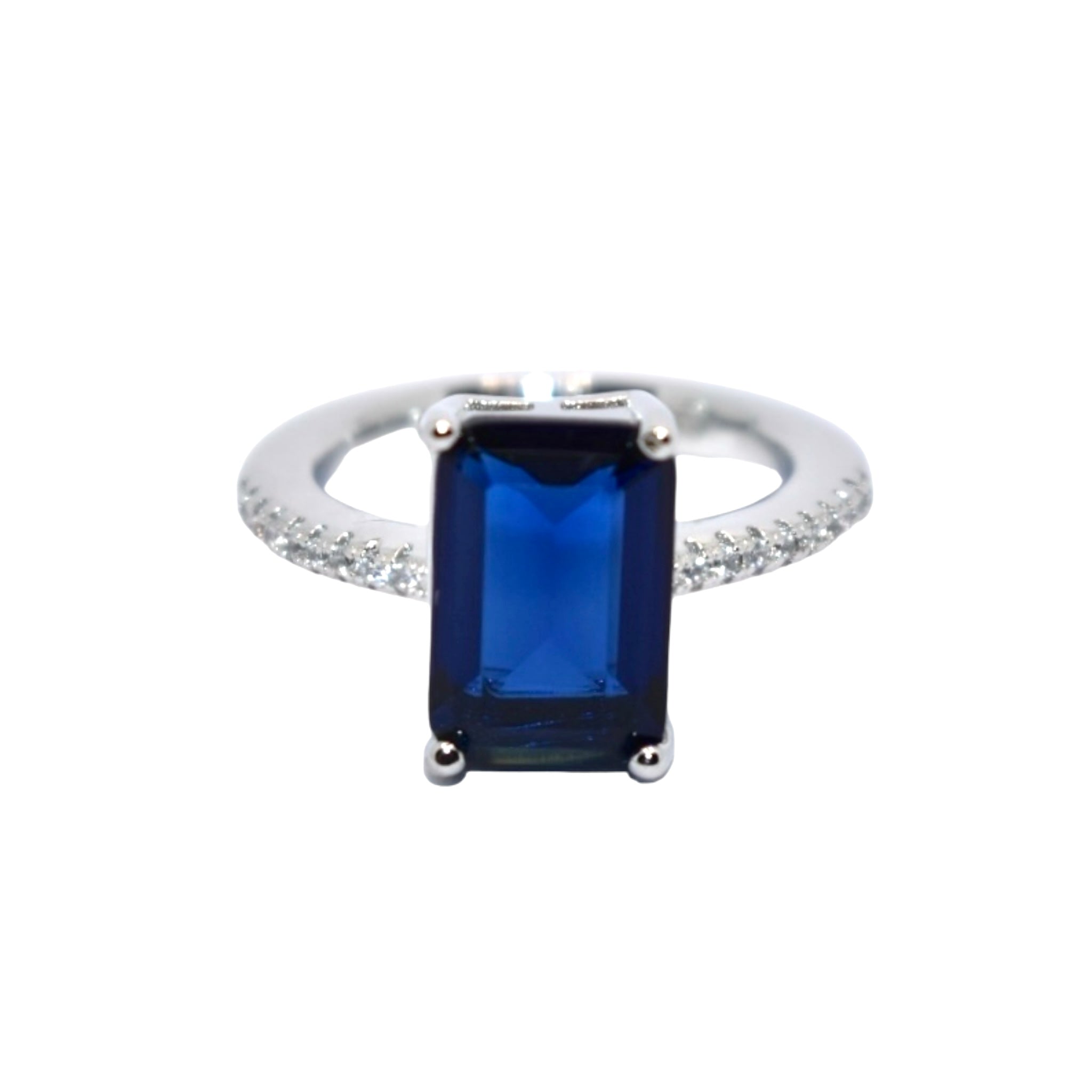 Sapphire Coloured Ring