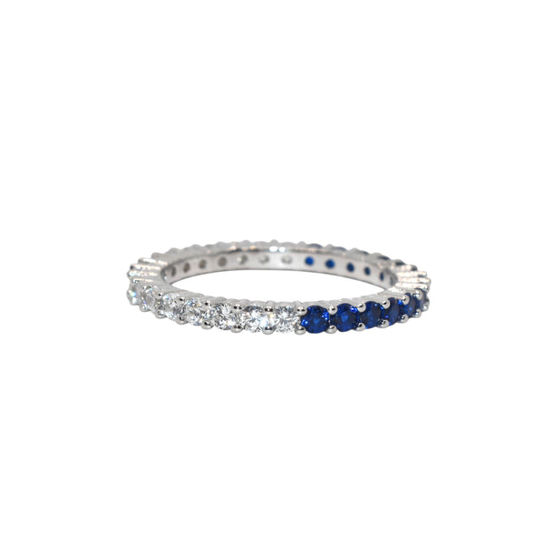 2 in 1 Band Ring – Silver Attractions