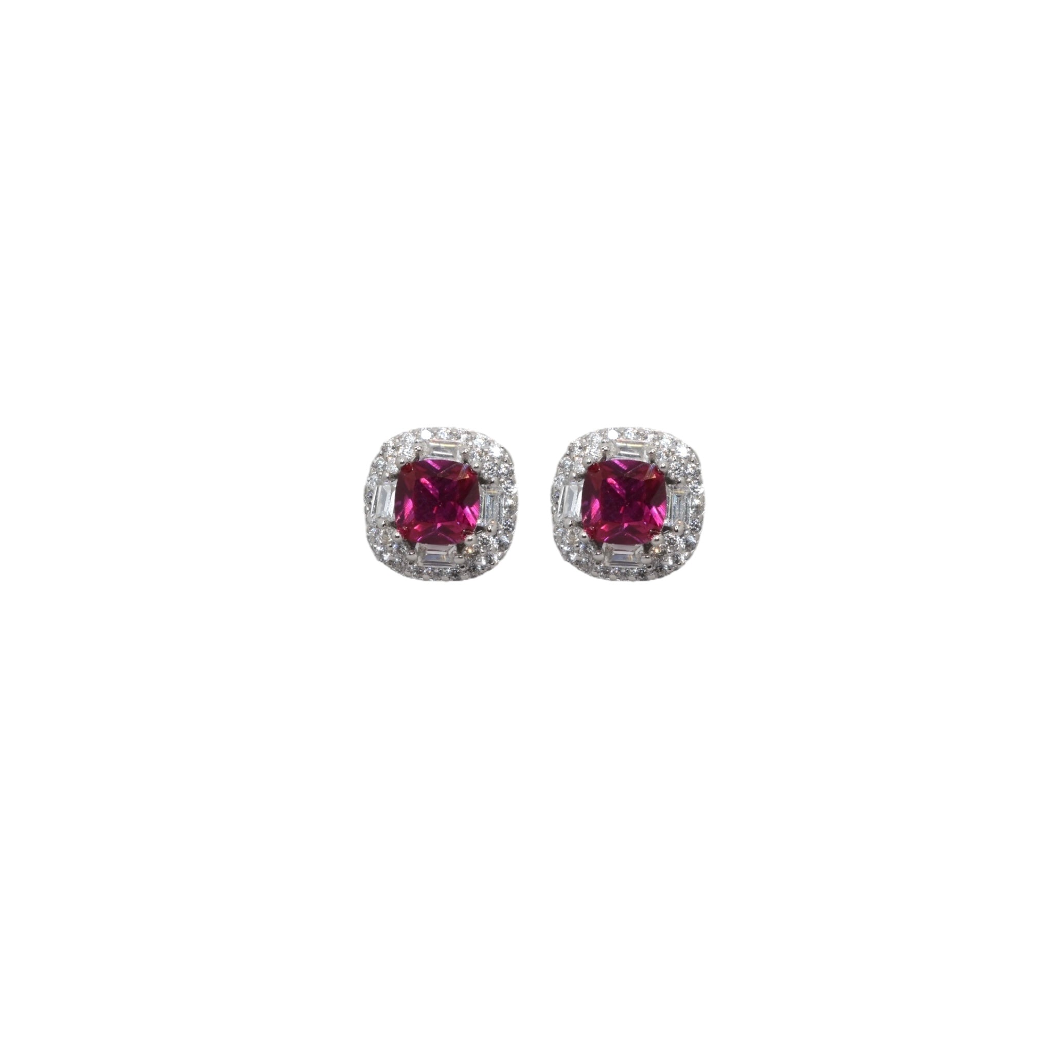 Kylie RubyColoured Studs