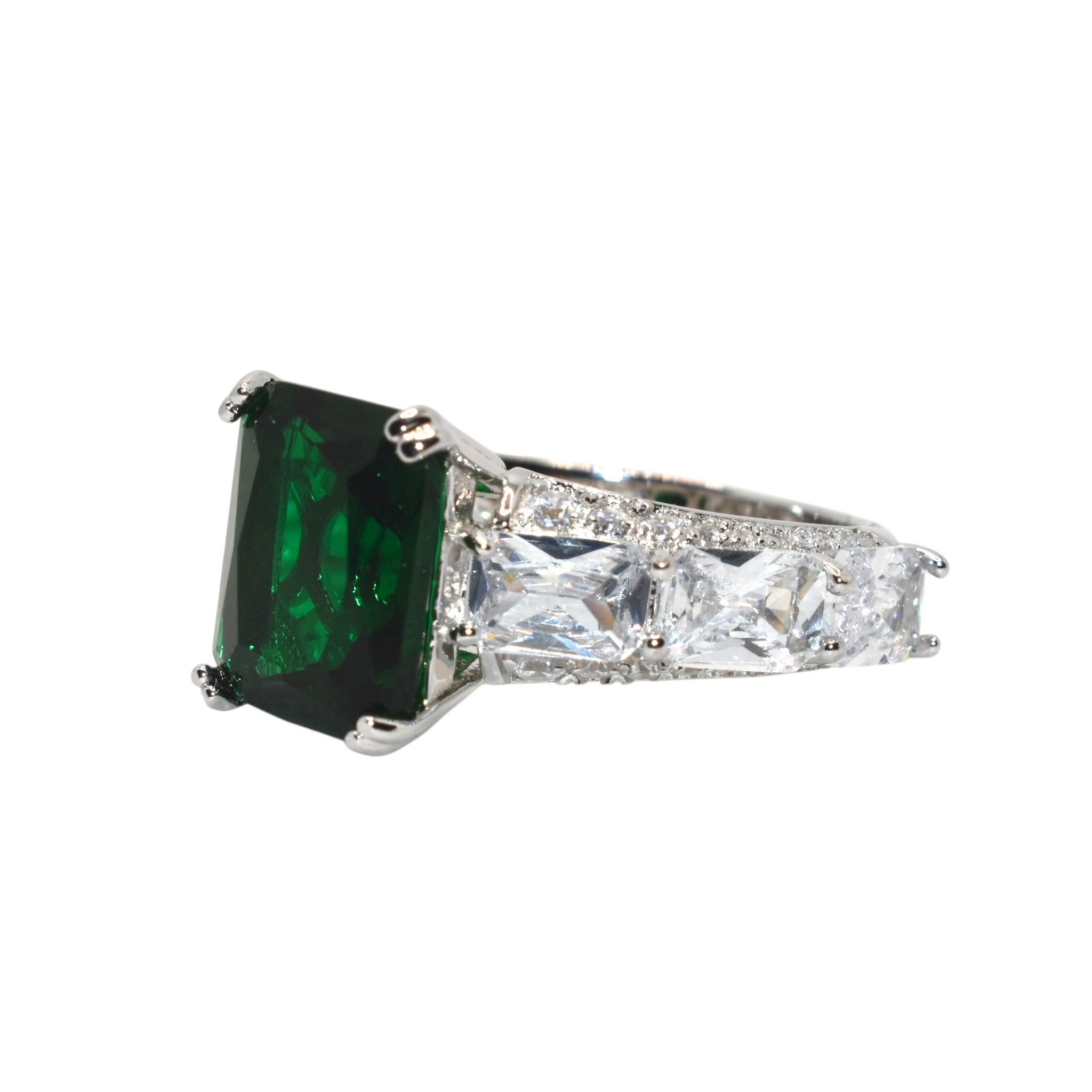 Emerald Cocktail Ring