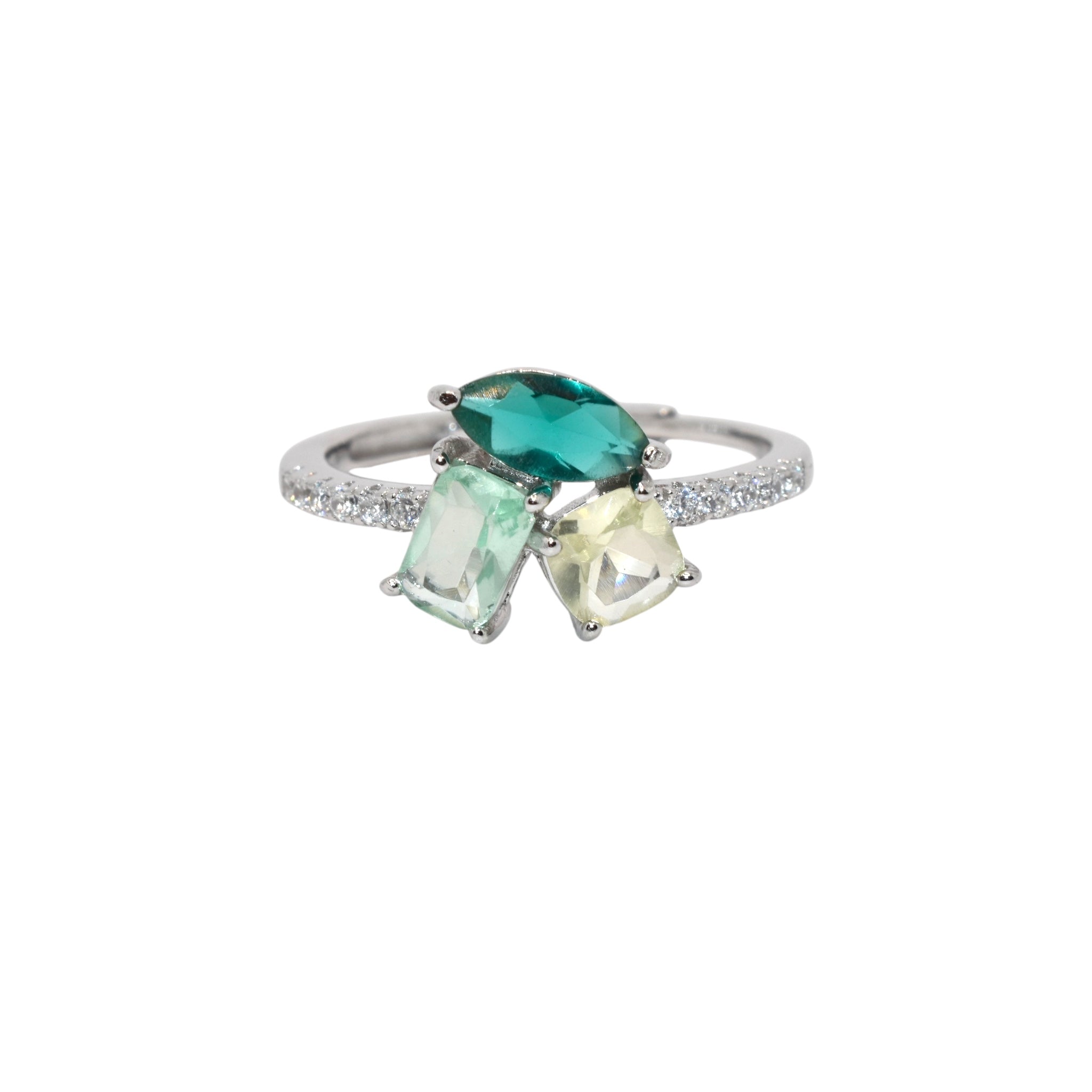 Triple Stone Ring