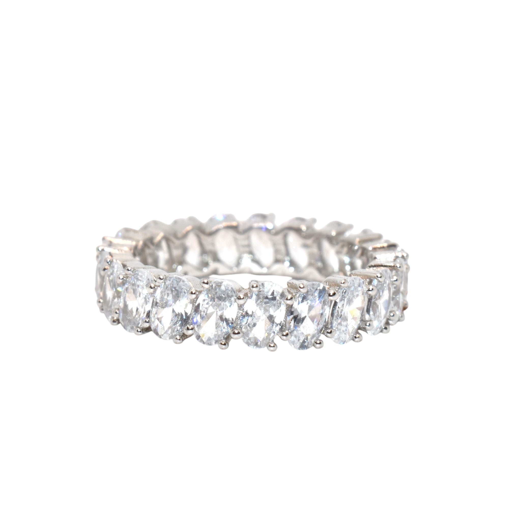 Oval Shape Band Ring