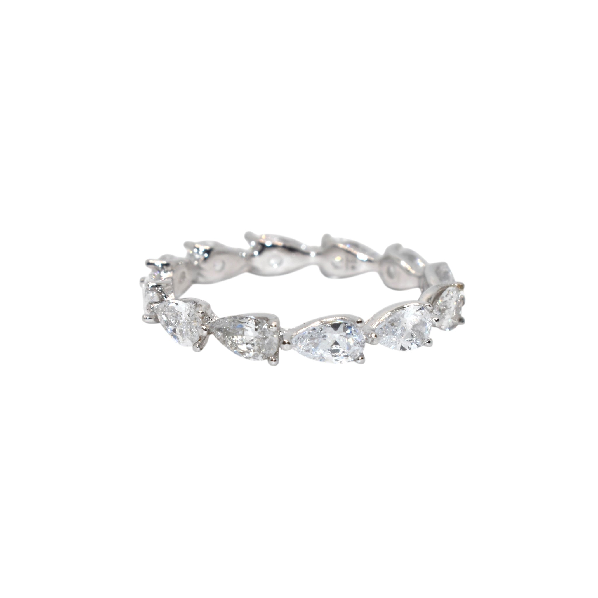 Pear Shape Band Ring