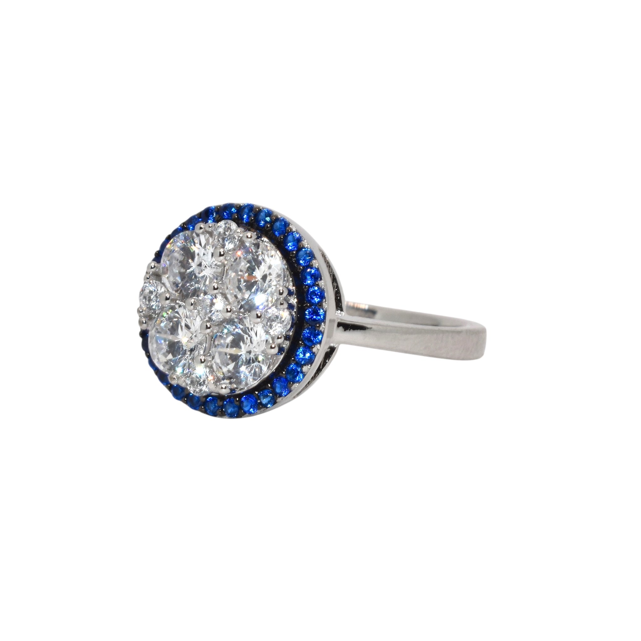 Sapphire Coloured Ring