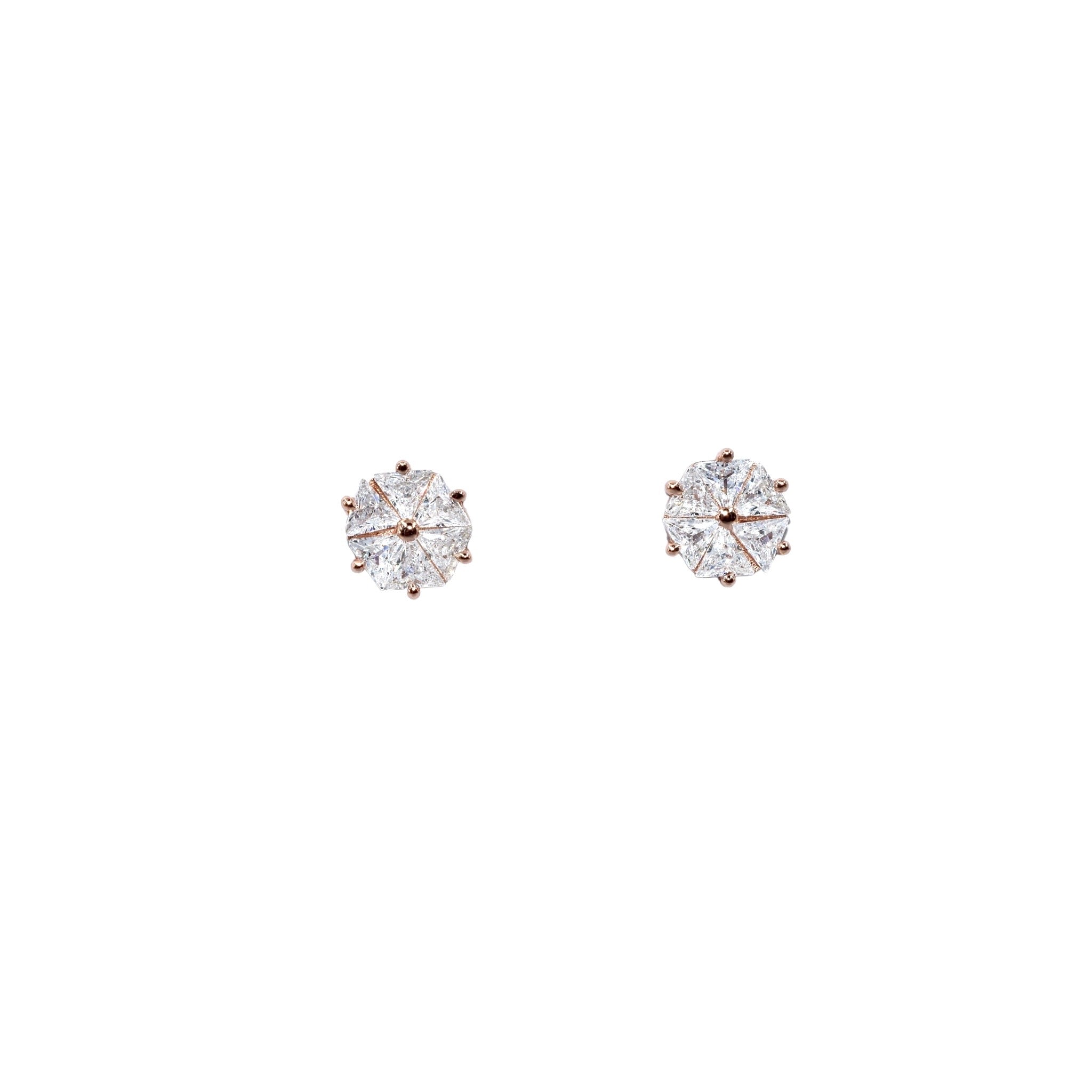 Rose Gold Studs