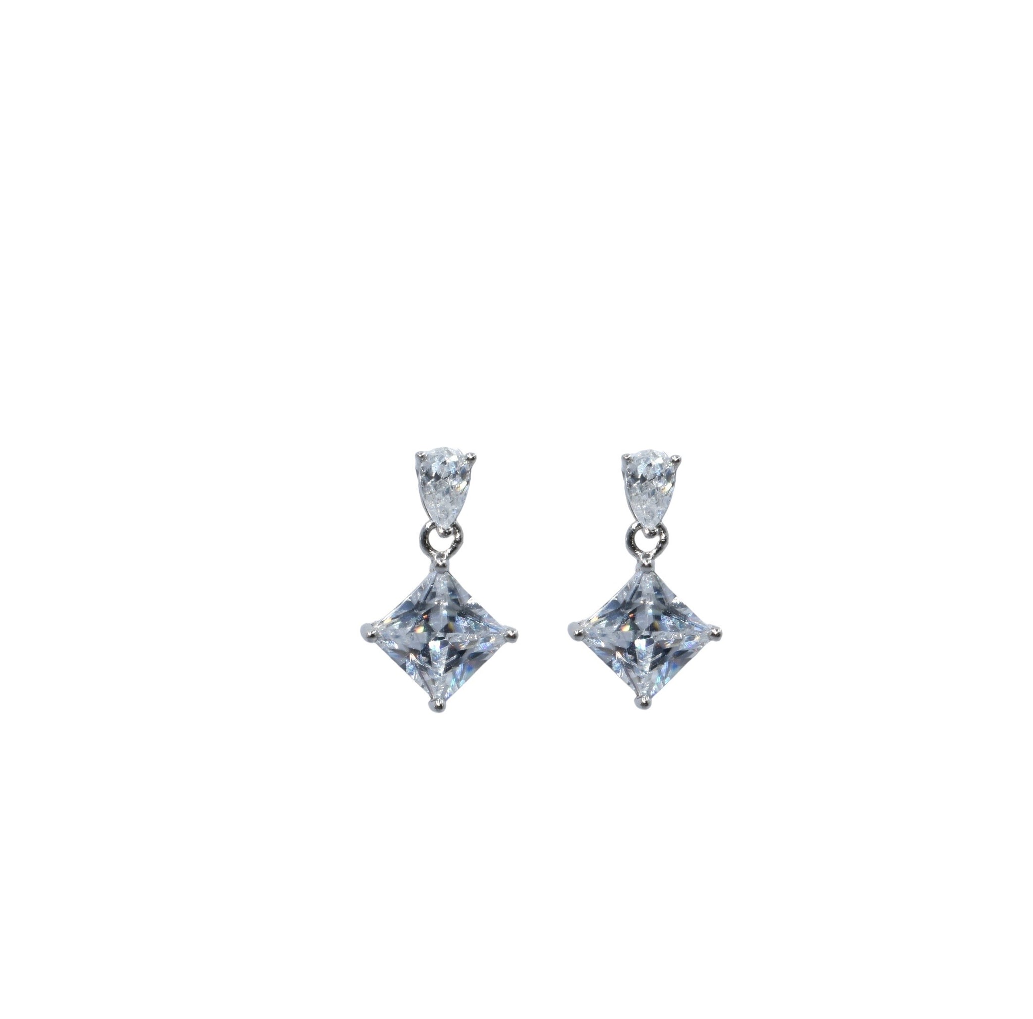 Cushion Cut Studs