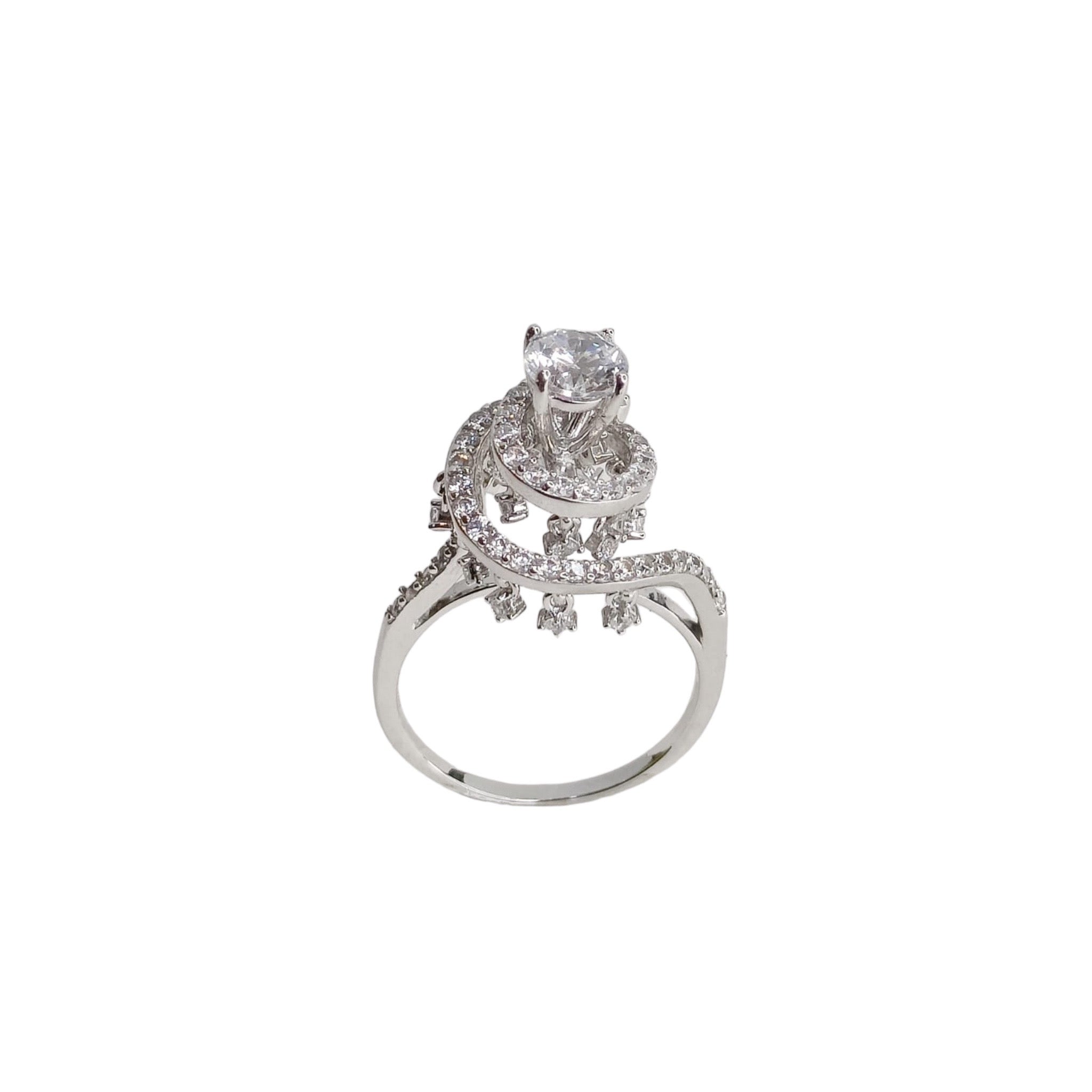 Solitaire Hanging Ring