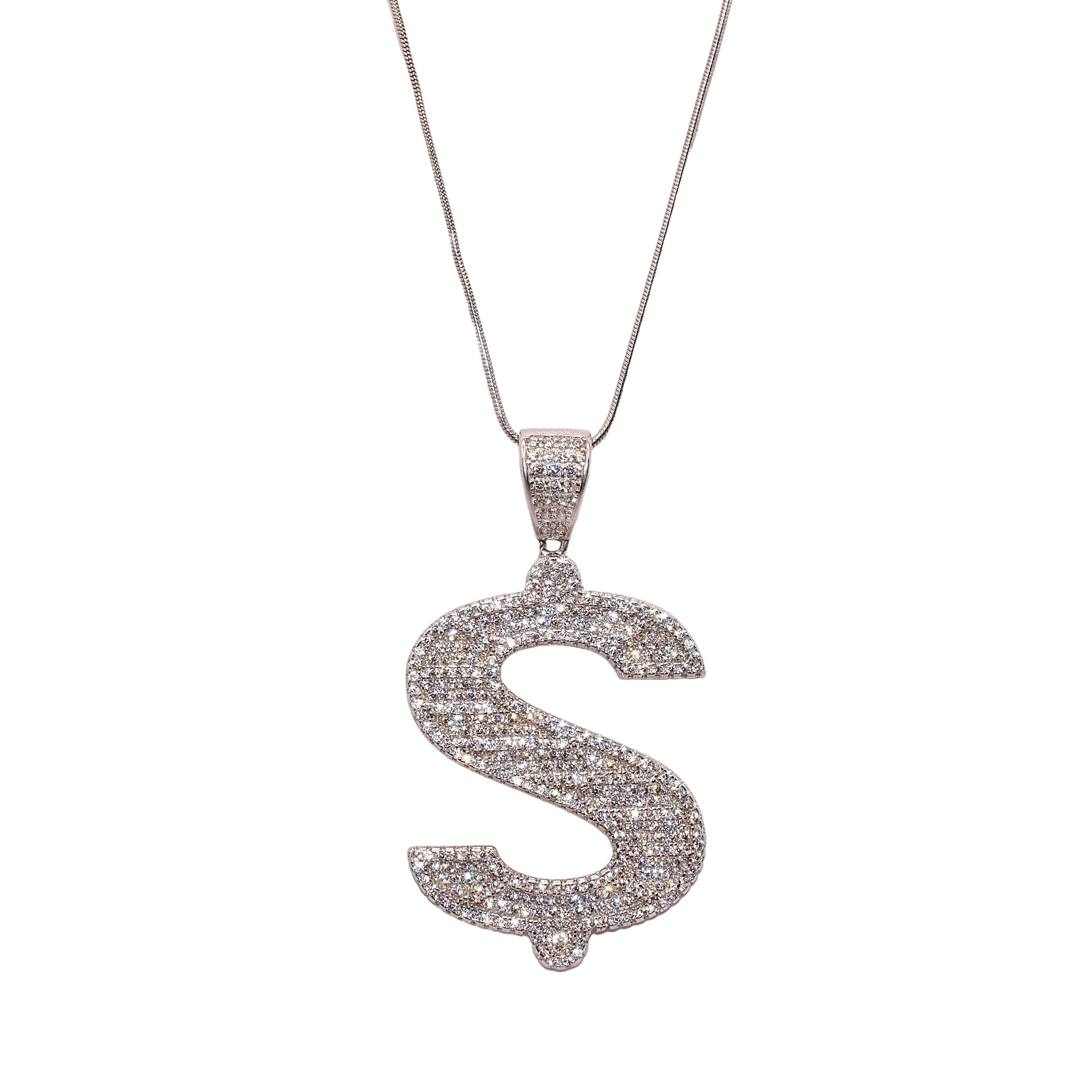 Dollar Shape Chain Pendant