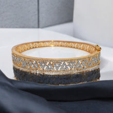 Gold Coloured Triangle Bracelet