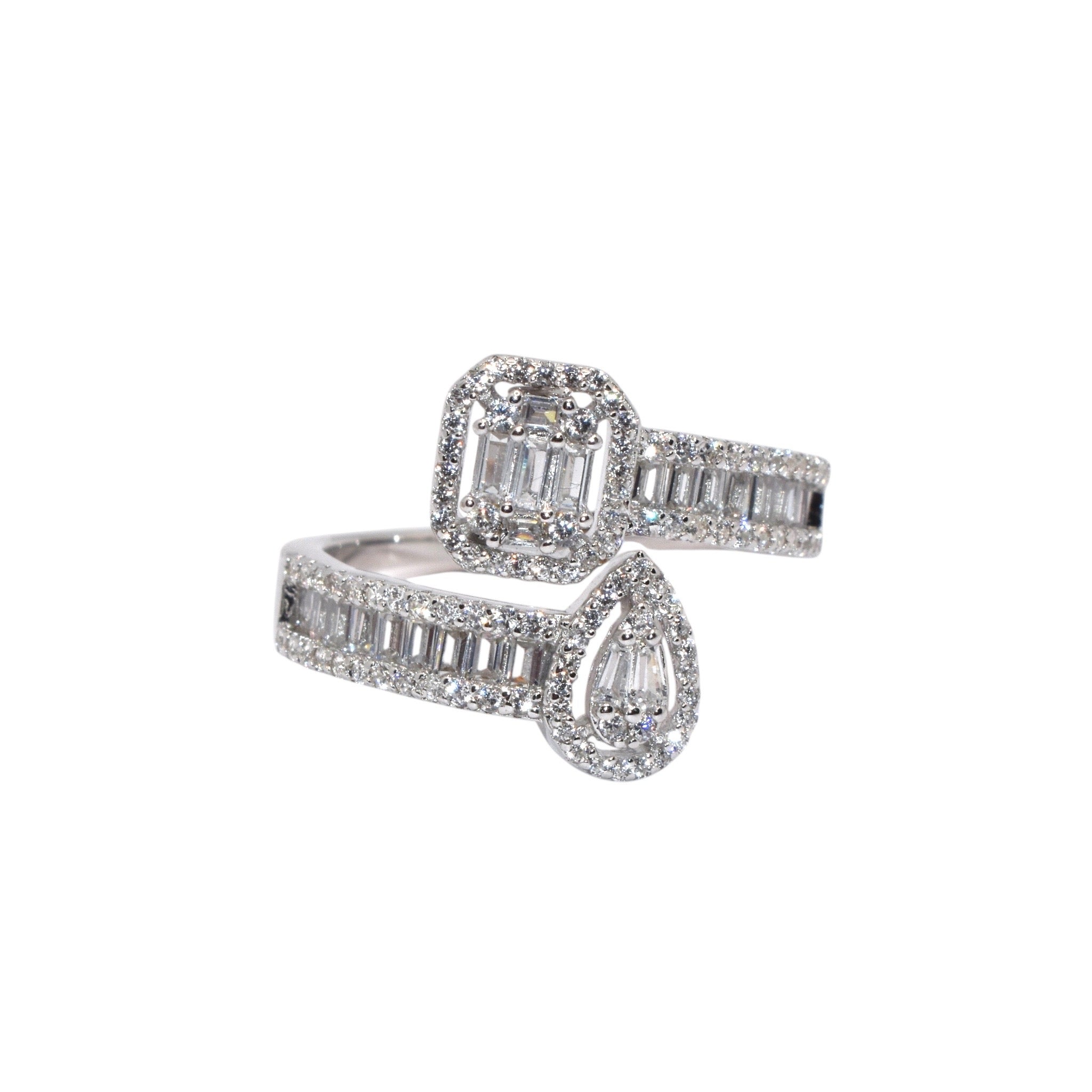 Dual Shape Baguette ring