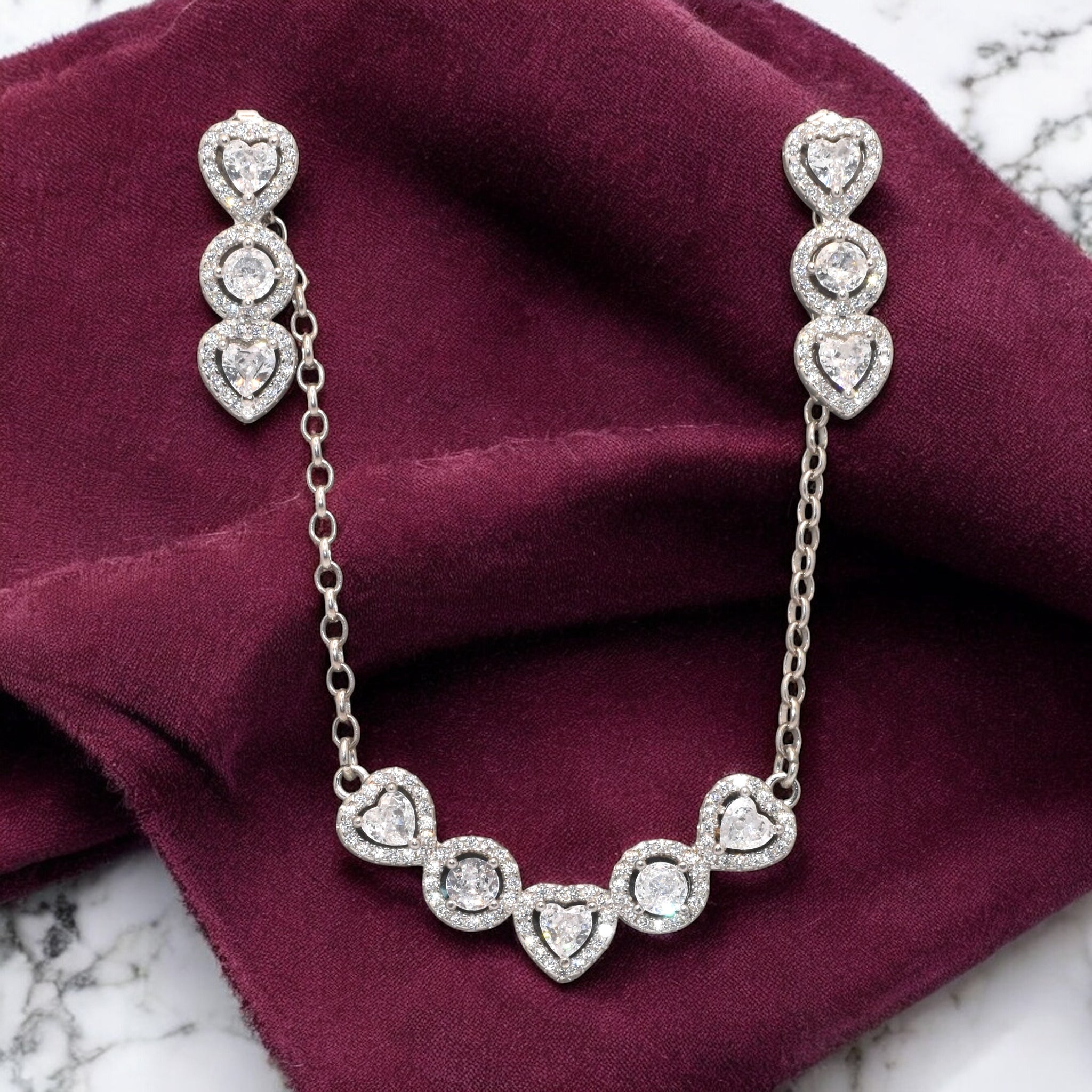 Eleanor Chain Pendant Set
