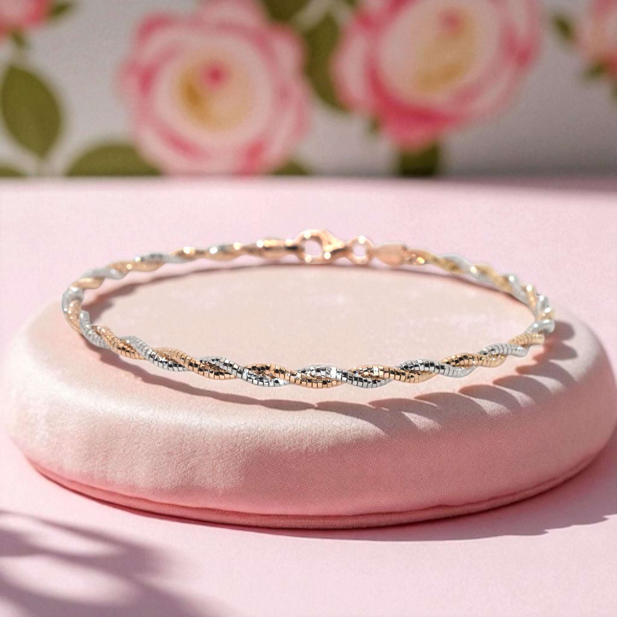 Dual Tone Italian Bracelet