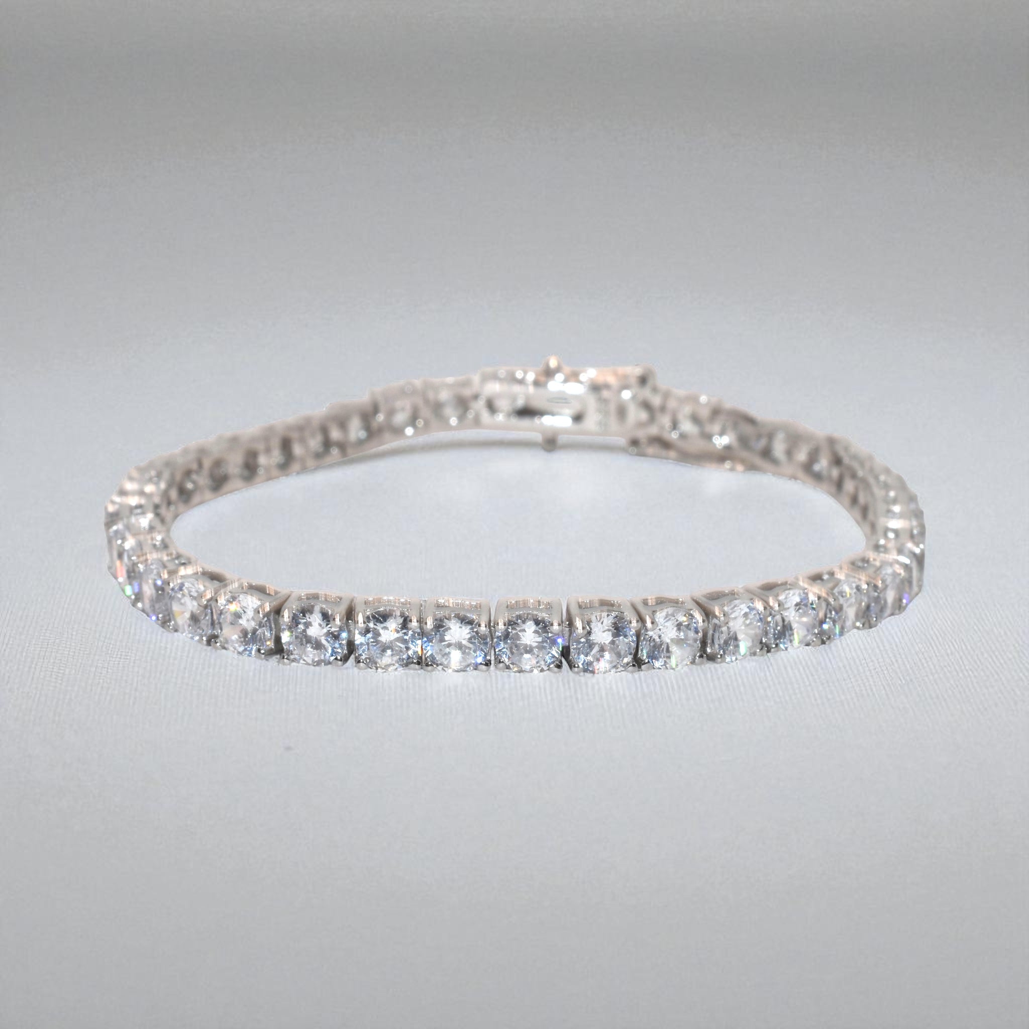 Solitaire Tennis Bracelet