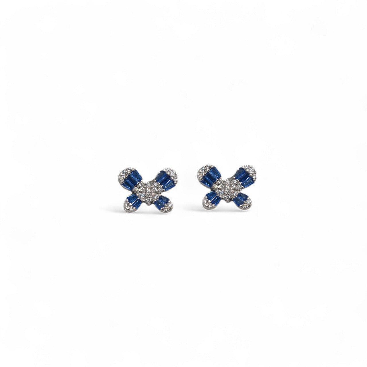 Mio Sapphire Coloured Studs