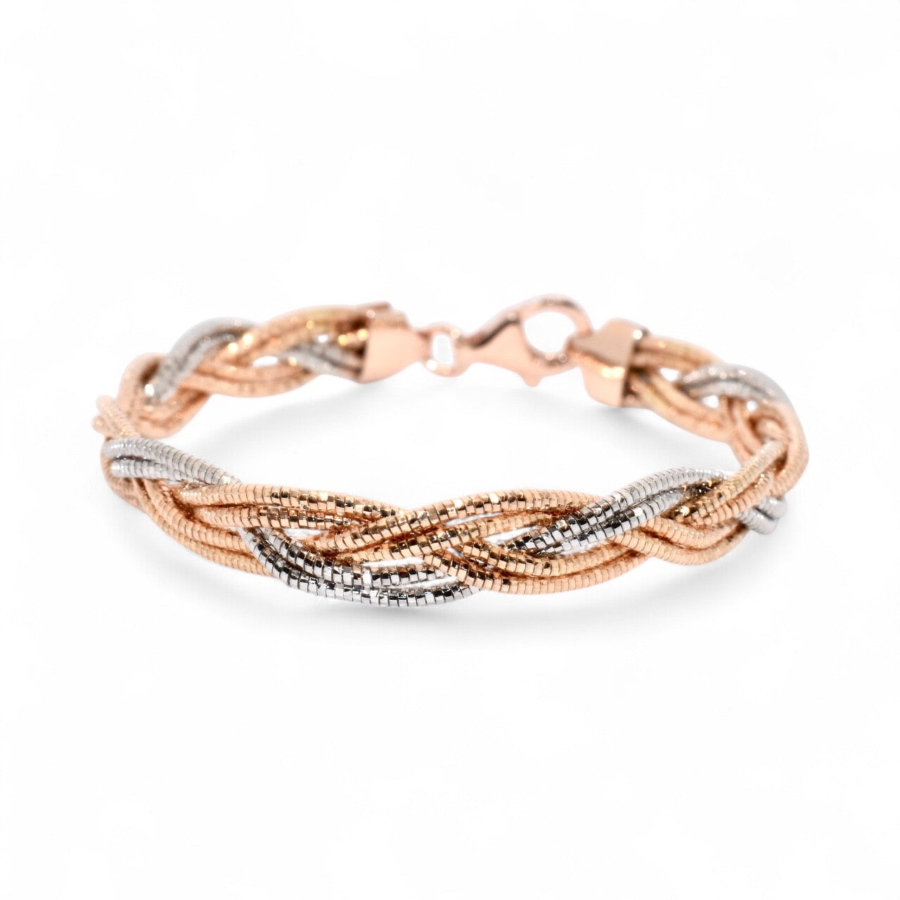 Dual Tone Italian Bracelet