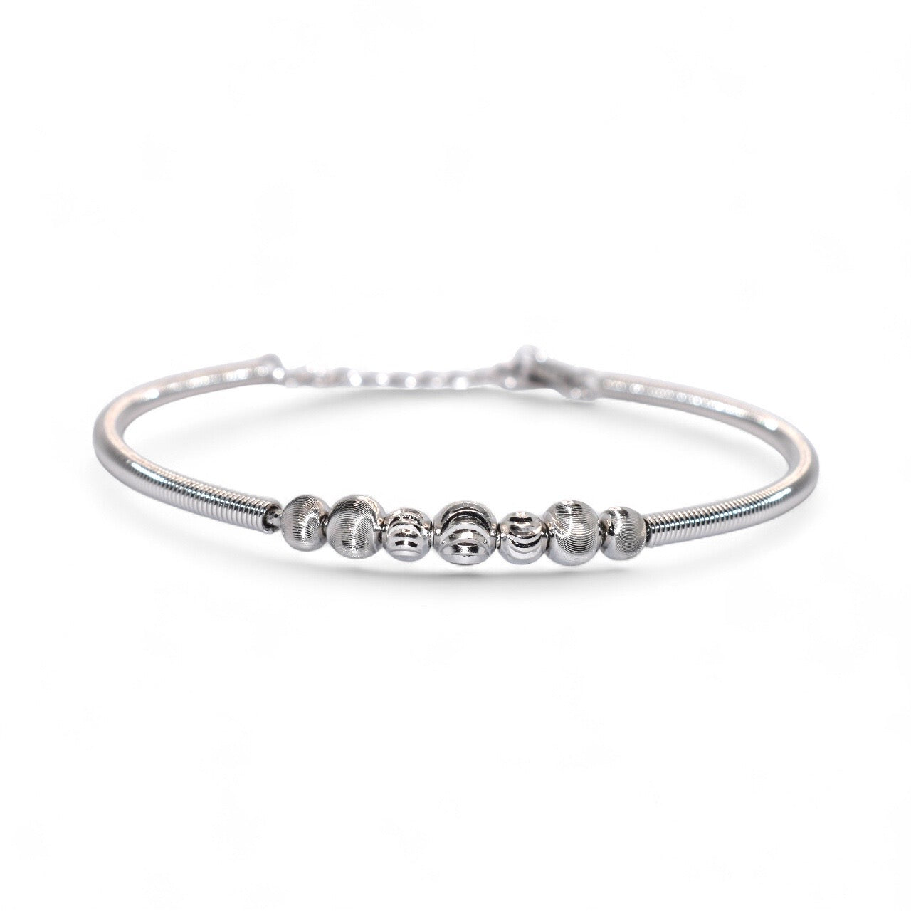 Silver Coloured Italian Bracelet