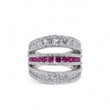 Fiorella Ruby Coloured Ring