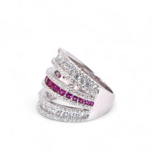 Fiorella Ruby Coloured Ring