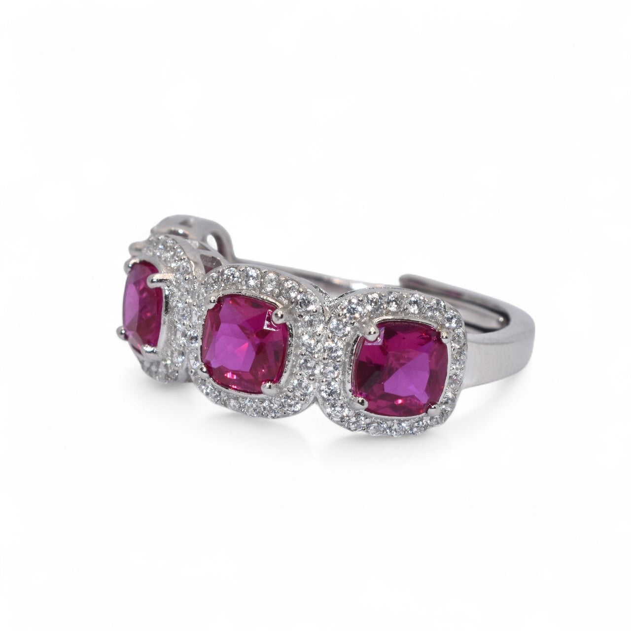 Lucia Ruby Coloured Ring