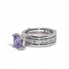 Cecilia Voilet Coloured Ring