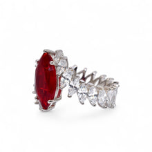 Alessandra Ruby Coloured Ring