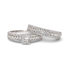 Seraphiel Emerald cut Set Ring