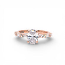 Rose Gold Ava Oval Ring