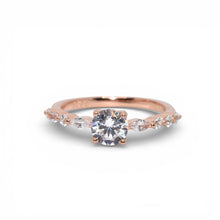 Rose Gold Amelia Solitaire Ring