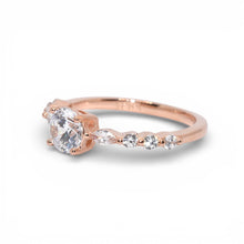 Rose Gold Amelia Solitaire Ring