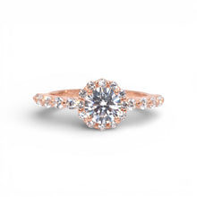 Rose Gold Athena Solitaire Ring